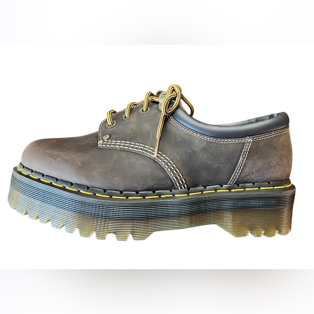 Dr. Martens NEW 8053 ARC CRAZY HORSE LEATHER PLATFORM CASUAL SHOES Size 11 - Picture 6 of 14